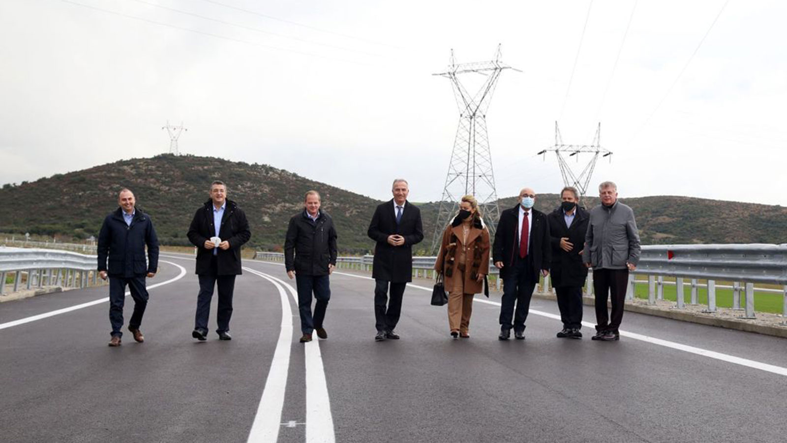 Τα πρώτα 5 χλμ. του δρόμου «Θέρμη - Γαλάτιστα» δόθηκαν στην κυκλοφορία 