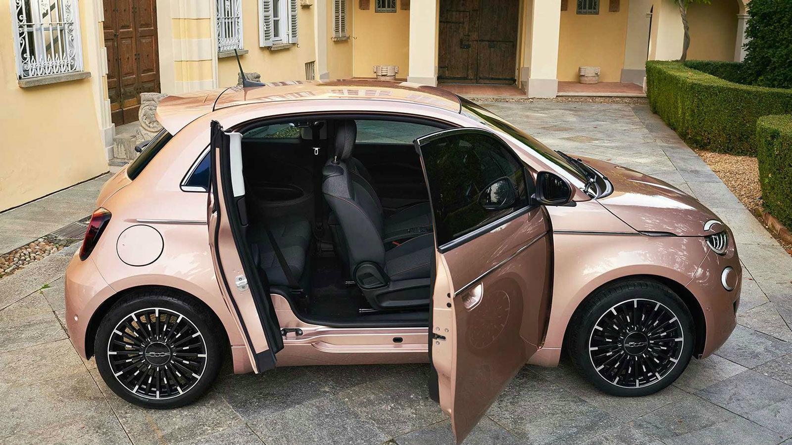 Νέο Fiat 500e με 2+1 πόρτες για τους επιβάτες