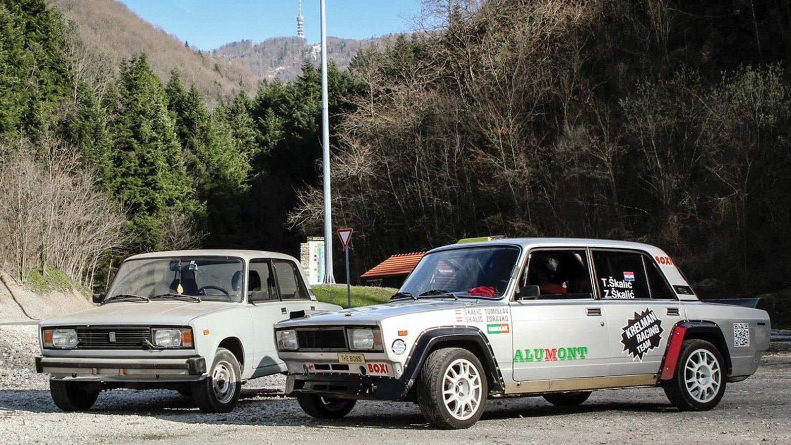 Lada gymkhana με ...διπλά καρμπιρατέρ! [video]