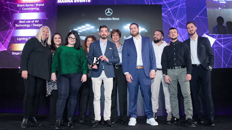 5 βραβεία για τη παρουσίαση των EQE & E-Class στα Event Awards 2024