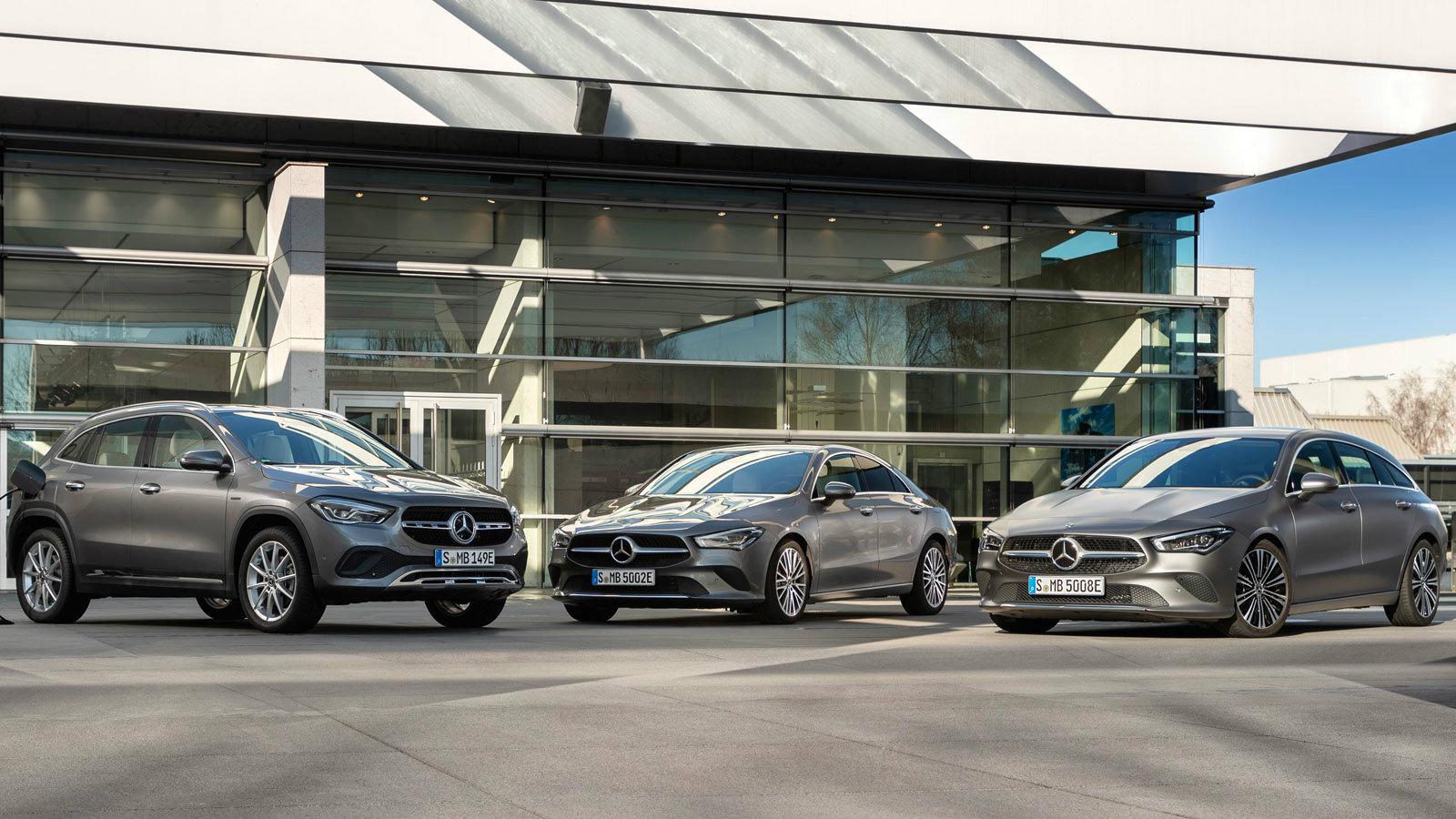 Οι νέες Mercedes GLA 250 e και CLA 250 e 