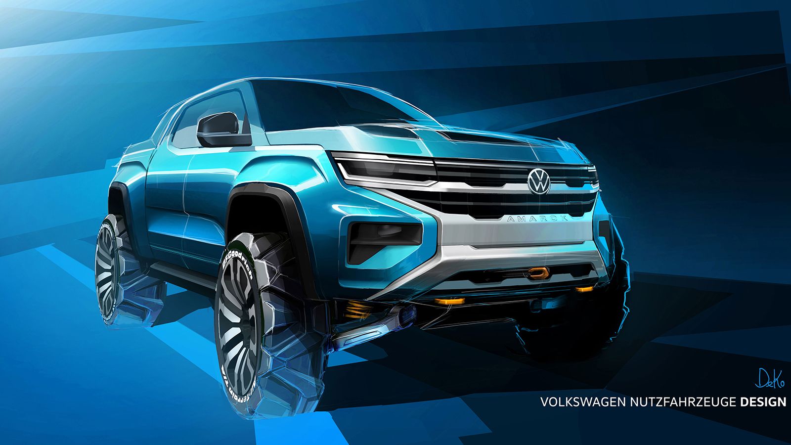 Παίρνει μορφή το Volkswagen Amarok 