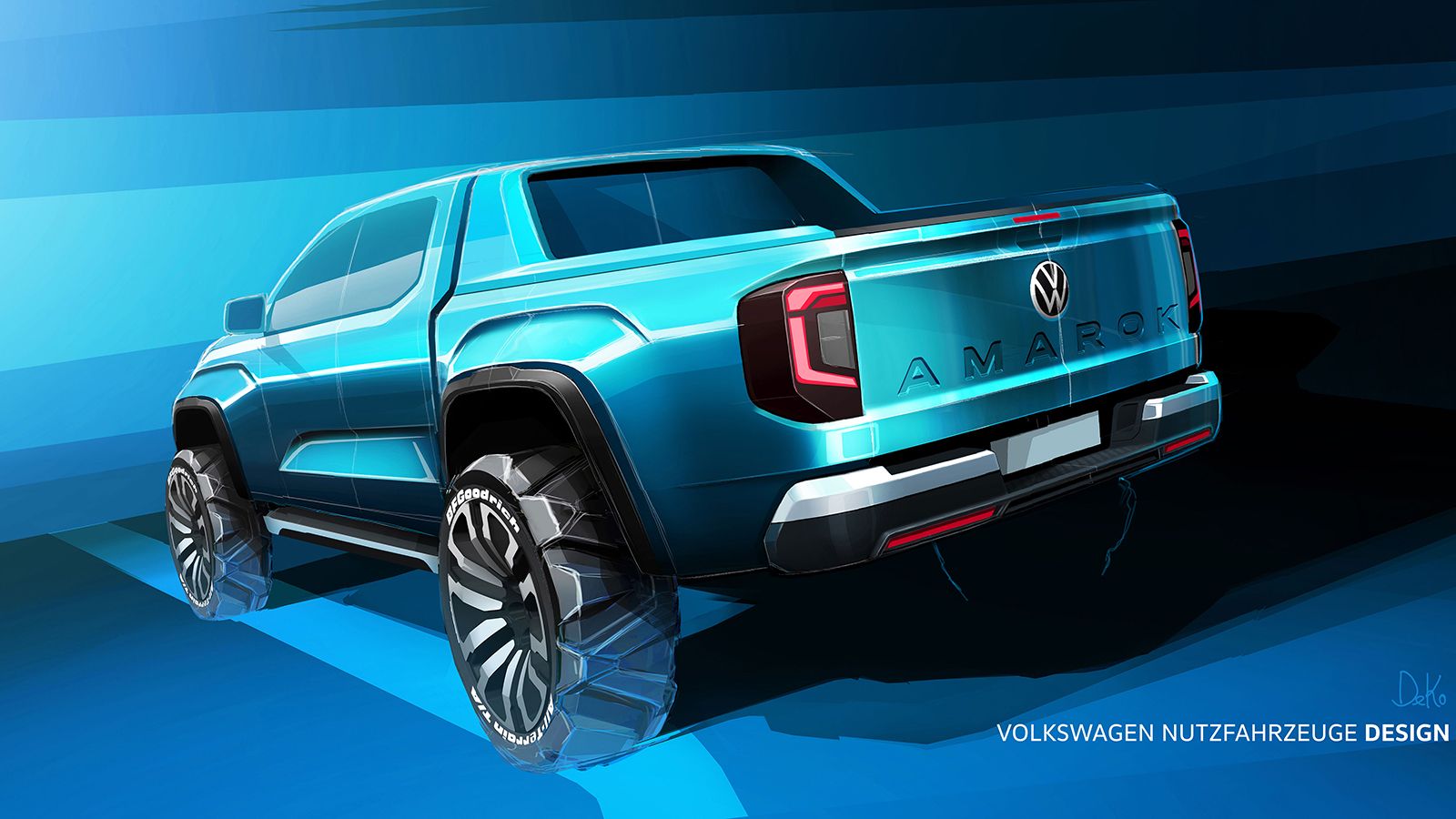 Παίρνει μορφή το Volkswagen Amarok 