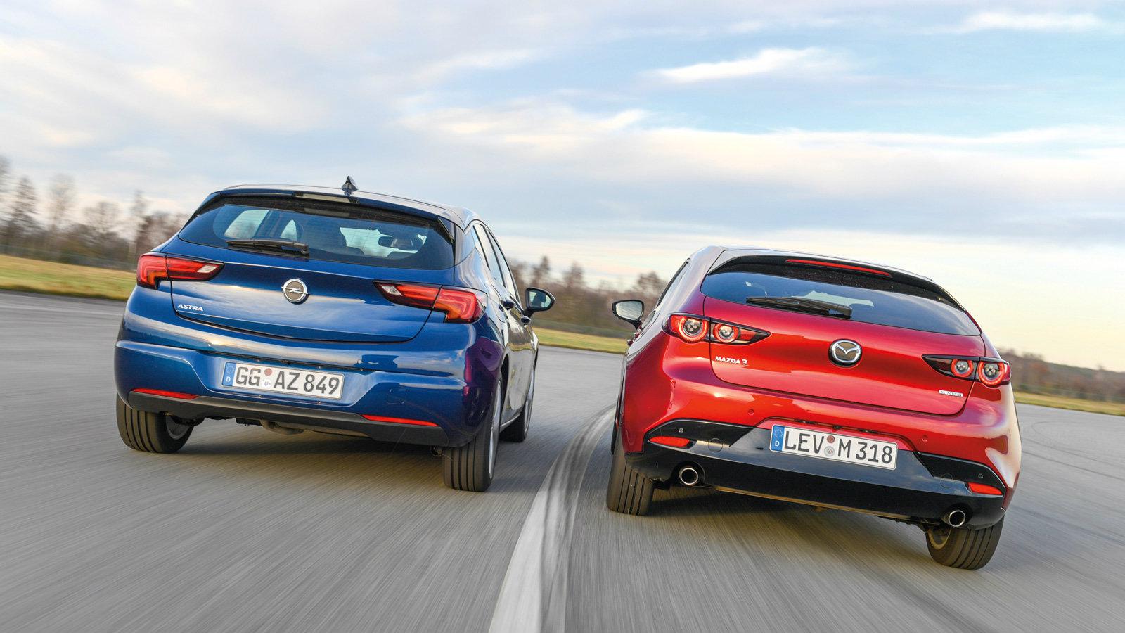 Συγκρίνουμε Mazda 3 με Opel Astra autobild, mazda, mazda