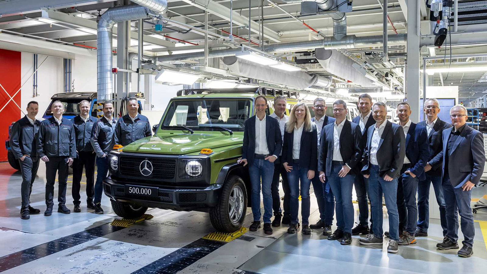 Έφτασε τις 500.000 G-Class η Mercedes και το γιόρτασε