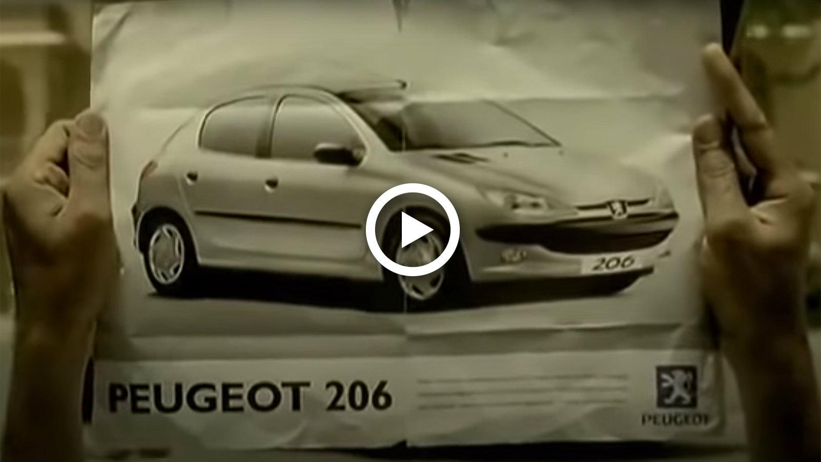 VIDEO:  H αξέχαστη διαφήμιση του Peugeot 206 