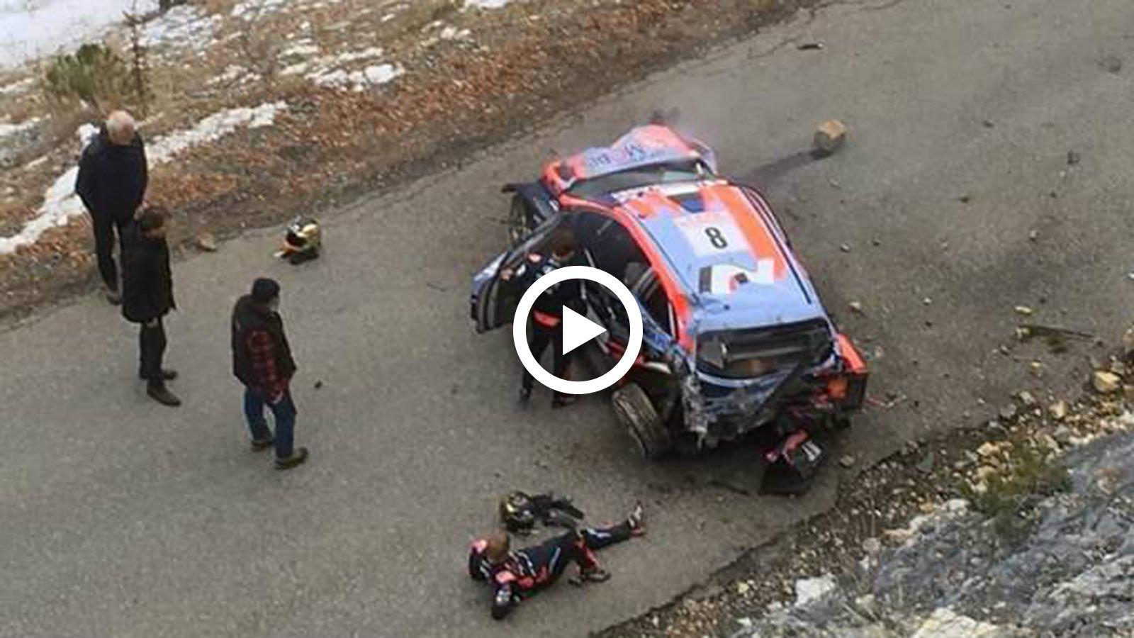 VIDEO: To ασύλληπτο ατύχημα του Τανάκ στο Monte Carlo