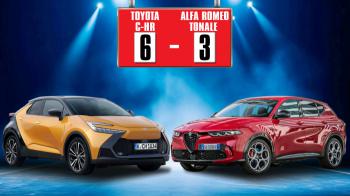 Συγκρίνουμε την Alfa Romeo Tonale με το νέο Toyota C-HR
