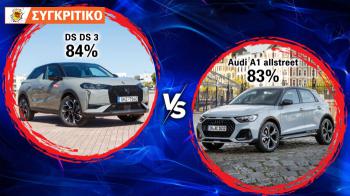 DS DS 3 Hybrid 136 PS VS Audi A1 allstreet 150 PS