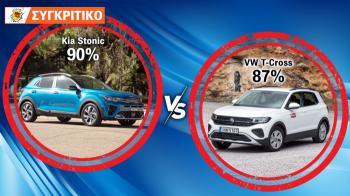 Kia Stonic 100 PS VS VW T-Cross 95 PS Kia Stonic 100 PS VS VW T-Cross 95 PS