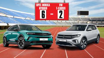 To υβριδικό Mokka κερδίζει με άνεση το T-Cross To υβριδικό Mokka κερδίζει με άνεση το T-Cross
