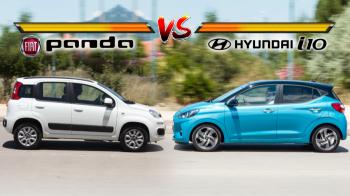 Fiat Panda VS Hyundai i10: Τα φθηνότερα της αγοράς!