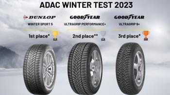 Τα brands της Goodyear ξεχωρίζουν στα χειμερινά τεστ ελαστικών της ADAC