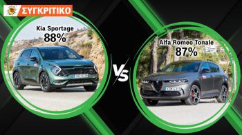 Kia Sportage 160 PS VS Alfa Romeo Tonale 160 PS Kia Sportage 160 PS VS Alfa Romeo Tonale 160 PS