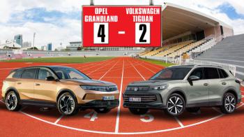 Το νέο Opel Grandland κερδίζει το VW Tiguan