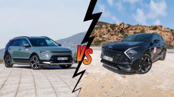Kia Niro Hybrid 141ps VS Kia Sportage Automatic 180ps Συγκριτικό Kia Niro Hybrid 141ps VS Kia Sportage Automatic 180ps Συγκριτικό