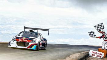 Loeb  Peugeot  Pikes Peak,    ! (+video)