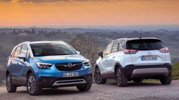 Opel Crossland X:  14.650  &  2150  