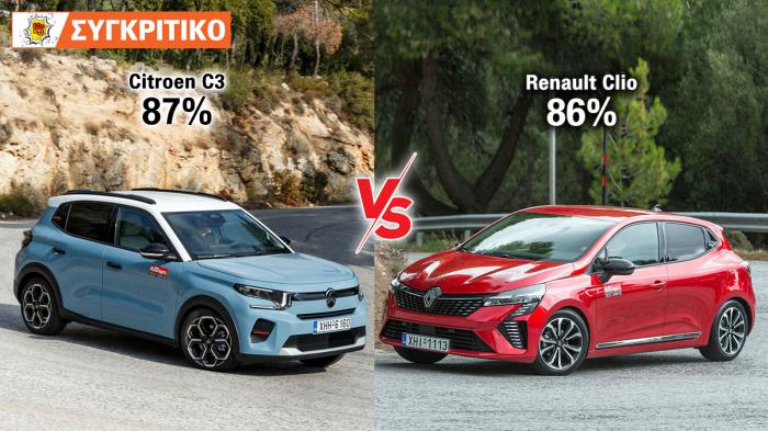 Citroen C3 100 PS VS Renault Clio 90 PS