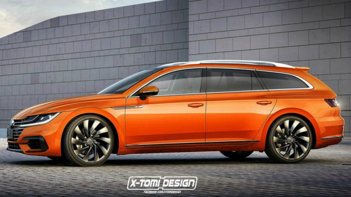 Το VW Arteon φλερτάρει με station wagon έκδοση