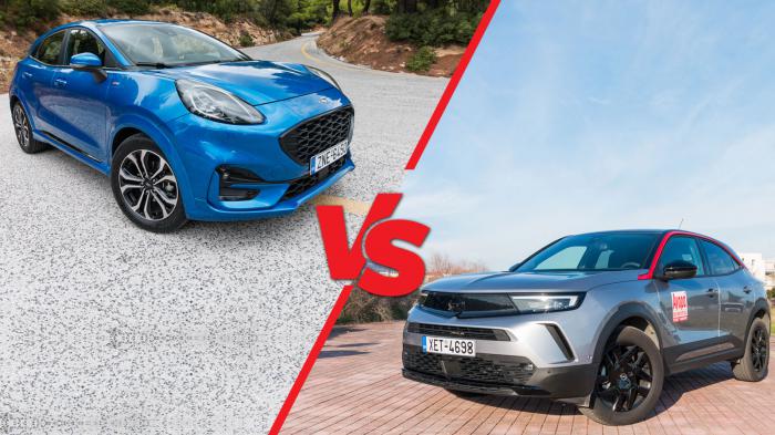 Ford Puma VS Opel Mokka: Ποιο είναι καλύτερο;