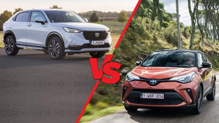 Honda HR-V VS Toyota C-HR: Είναι SUV, είναι υβριδικά. Ποιο να πάρω;