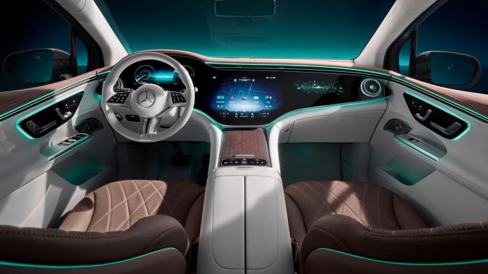 Εντυπωσιάζει το εσωτερικό της Mercedes EQE SUV