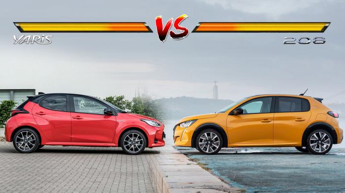 Peugeot 208 VS Toyota Yaris: Ποιο μικρό κερδίζει;