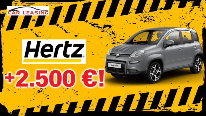 2.500 ευρώ ακριβότερη η Hertz στο Fiat Panda 