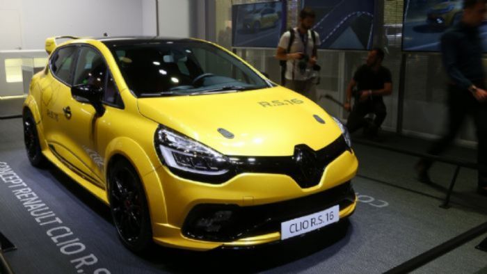 Τελικά το Clio RS 16 έγινε θυσια για το μοντέλο της Alpine, αφού δεν θα οδηγηθεί τελικά στην παραγωγή.