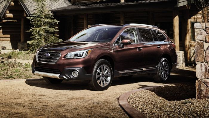 Tα νέα κορυφαία Subaru Outback Touring (φωτό) και Legacy Sport διαθέτουν πλουσιότερο εξοπλισμό άνεσης και ασφάλειας, αλλά και πιο «προσεγμένη» εμφάνιση.