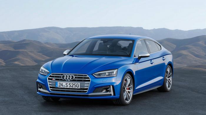 Στην εικόνα βλέπετε το Audi S5 Sportback. 