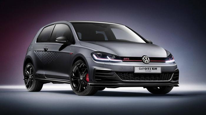 Η ισχύς του νέου Golf GTI TCR πηγάζει από τον ίδιο 2λιτρο υπερτροφοδοτούμενο κινητήρα.