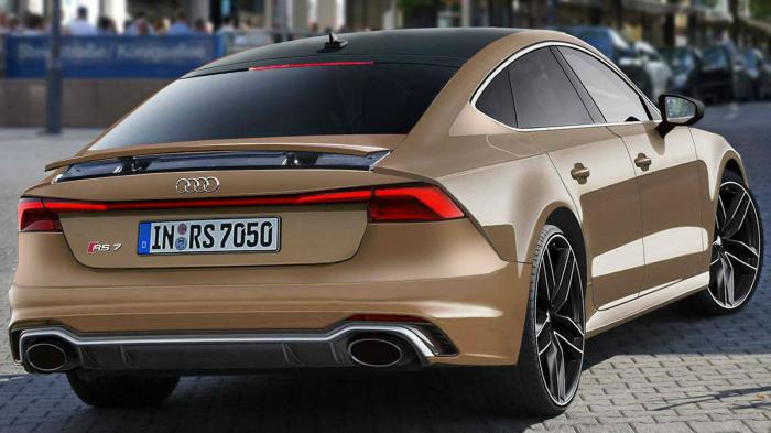 Το υβριδικό Audi RS7 θα συνδυάζει τον twin-turbo V8 κινητήρα 4.0 λίτρων.