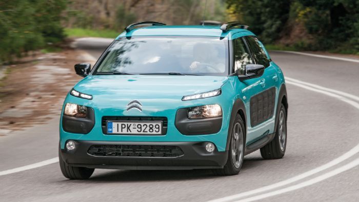 Δοκιμάζουμε το πετρελαιοκίνητο Citroen C4 Cactus 1,6 BlueHDI των 100 ίππων, στην έκδοση με το αυτοματοποιημένο κιβώτιο ETG των έξι σχέσεων.