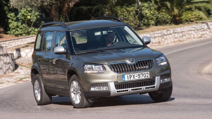 Δοκιμάζουμε το Skoda Yeti με τον βενζινοκινητήρα 1.2 TSI των 110 ίππων.