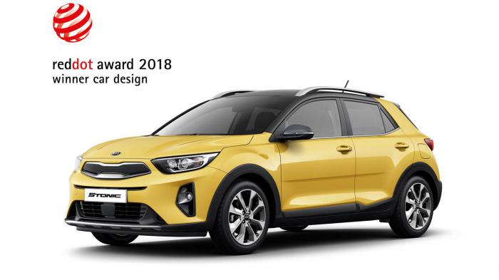 Tο Stonic, το πρώτο compact crossover της Kia, διαθέτει έναν εντυπωσιακό και τολμηρό εξωτερικό σχεδιασμό.