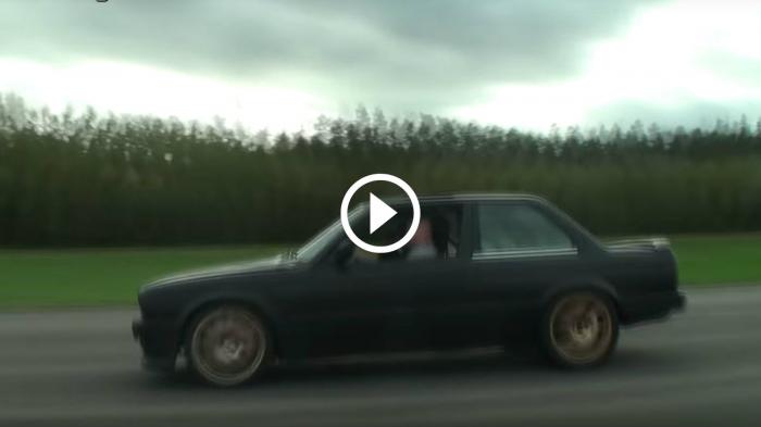 BMW E30 τρολλάρει Ferrari 458 Italia [video]