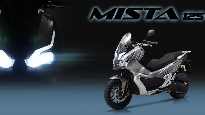 Daytona Mista 125: Με cornering lights και οθόνη 7 ιντσών 