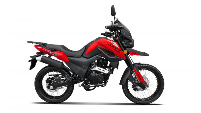 Daytona Explorer 125: Με ακτινωτούς τροχούς 19-17 και μεγάλες διαδρομές αναρτήσεων