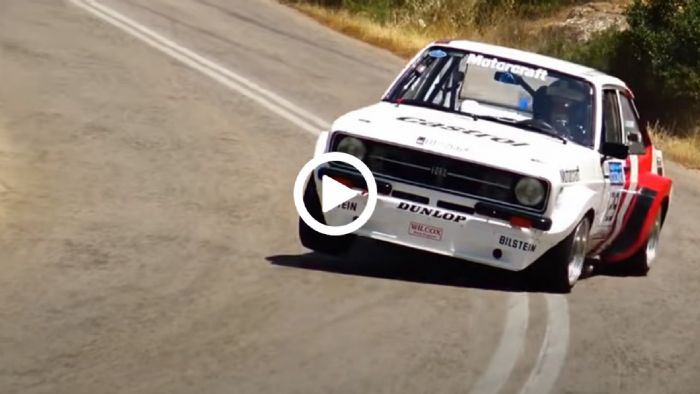 Ελληνικό Ford Escort Mk2 RS2000 ξελυσάει [video]