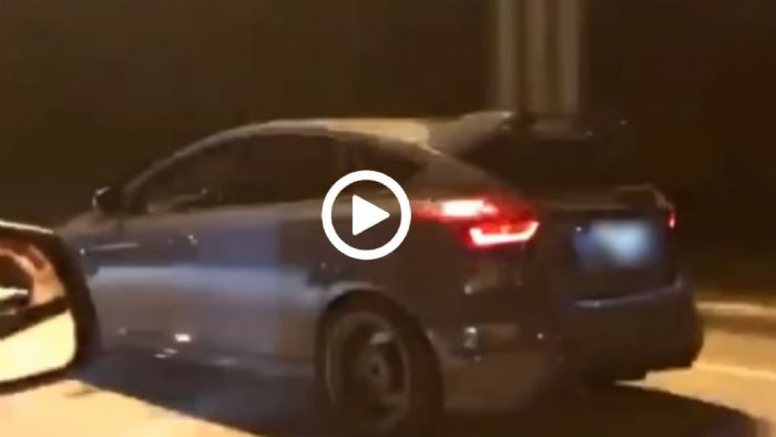 Evo X ρεζιλεύτηκε 3 φορές σερί από Focus [video]