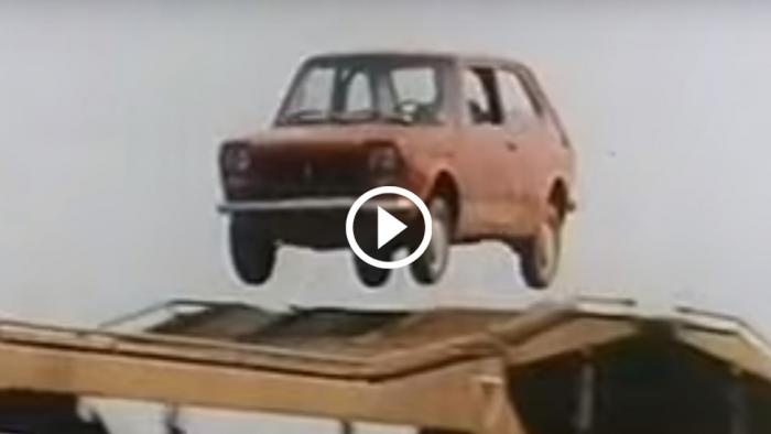 Fiat 127 σε ρόλο Κασκαντέρ [video]