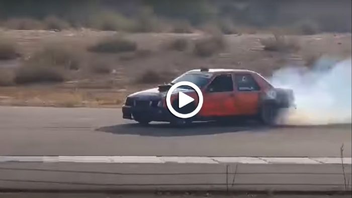 Ford Sierra «Πριονοκορδέλα» με V8 supercharger [video]