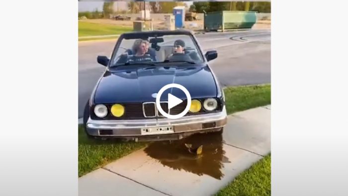 Γεννητούρια BMW E30 cabrio [video]