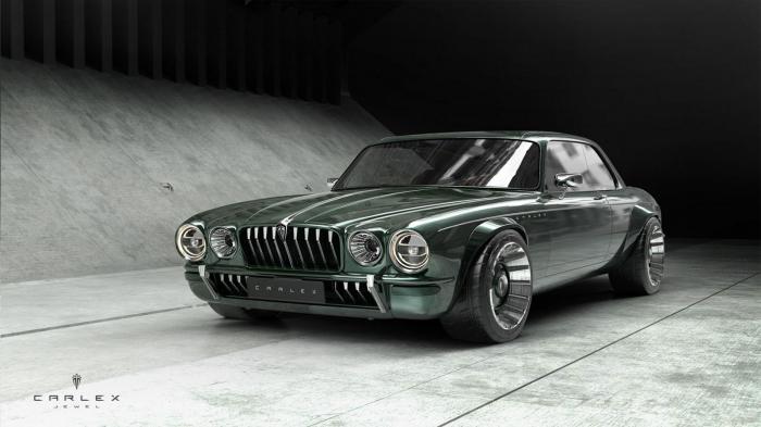 H Carlex παρουσίασε μια «πρησμένη» vintage Jaguar XJ Coupé 