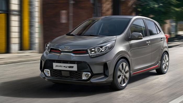 Βλέπετε το τρέχον Kia Picanto στην έκδοση GT-Line.