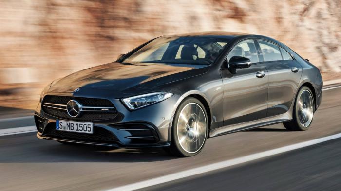 Στην εικόνα βλέπετε τη Mercedes-AMG CLS 53.