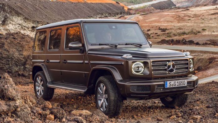 Η G-Class συνεχίζει να χρησιμοποιεί ένα πλαίσιο τύπου σκάλας.