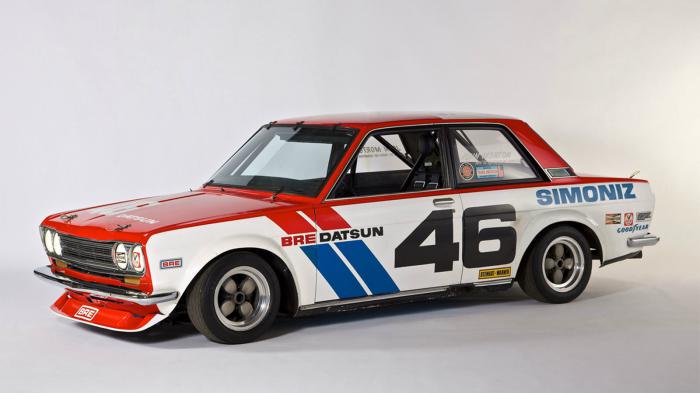 Tο αυθεντικό No 46 Datsun 510 που οδηγούσε ο Morton το 1971 και 1972.